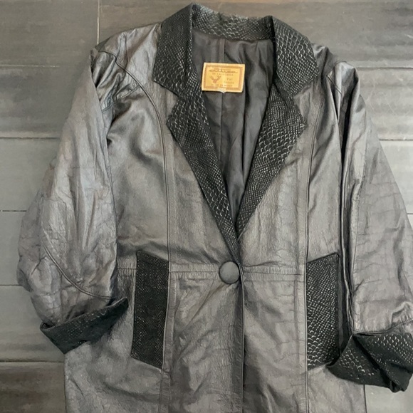 Vintage Attica leather jacket - Picture 3 of 4